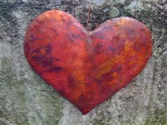 Crimson Copper Heart